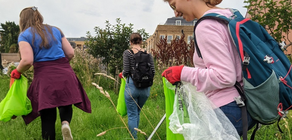 Community clean-up with Compostable Bin Liners
