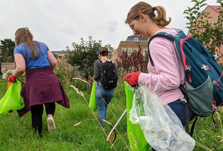 Community clean-up with Compostable Bin Liners